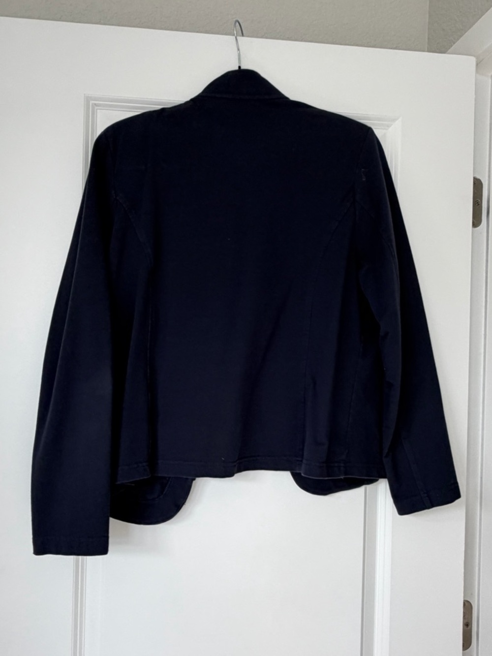 Tommy Hilfiger Navy Double-Breasted Military Blazer - Picture 3 of 5